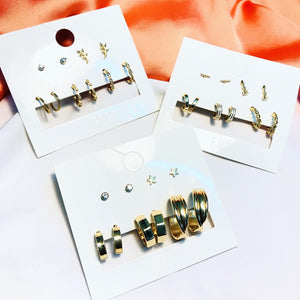 Stud & Hoop Set-001