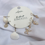Load image into Gallery viewer, Mismatch Shell Earrings Set
