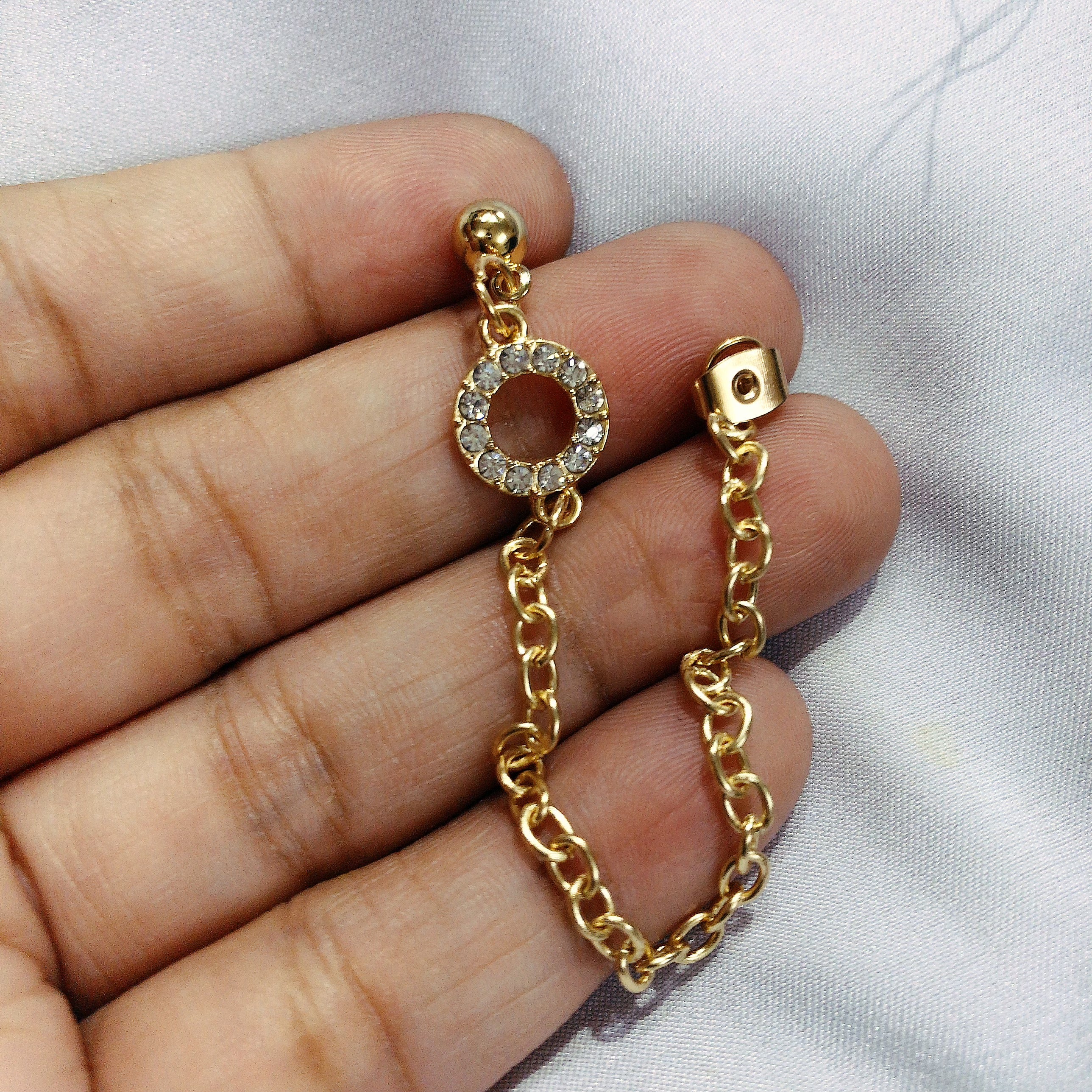 Cuff chain Earring 02