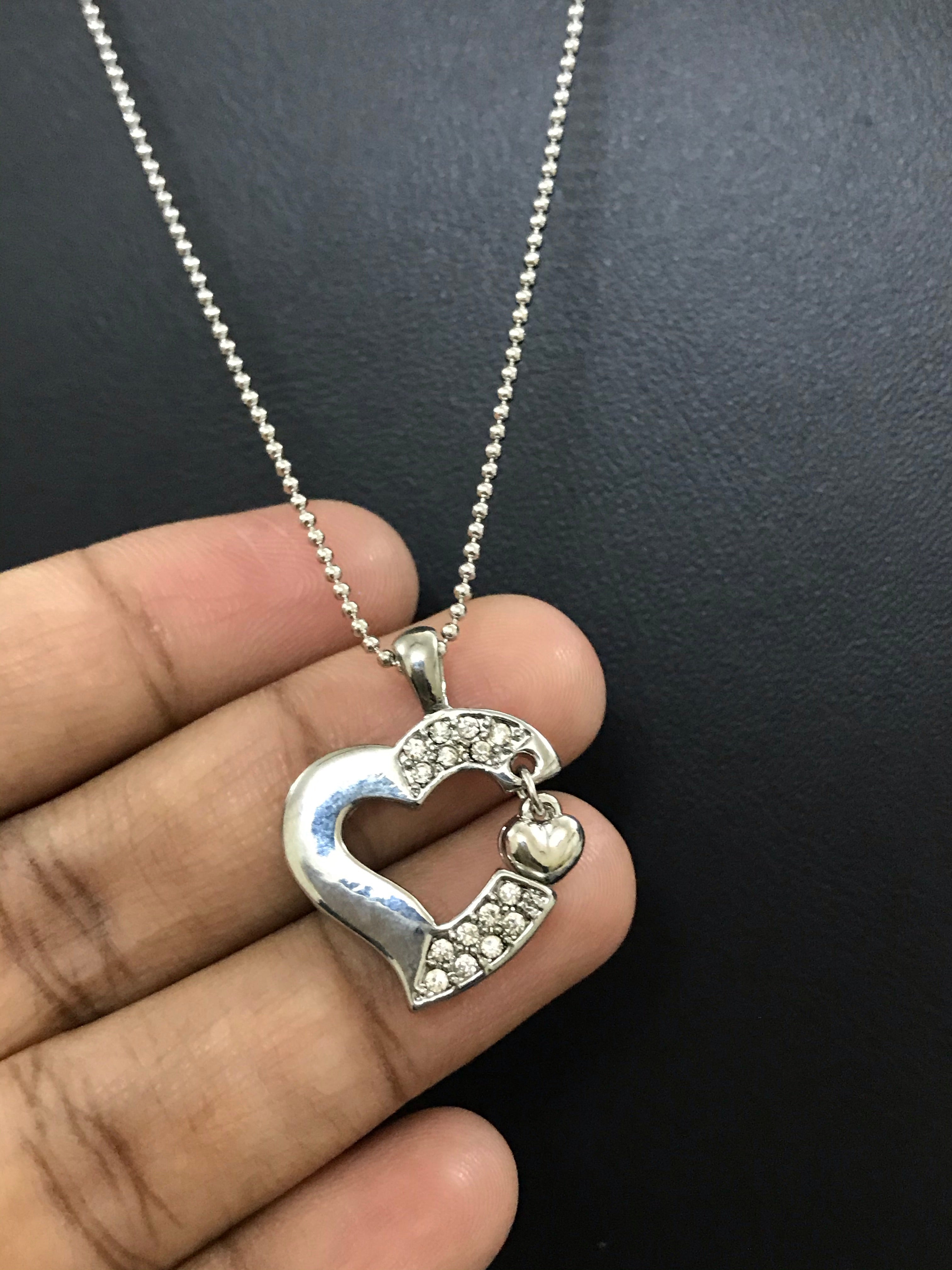 broken heart pendant