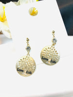 Load image into Gallery viewer, golden tree earring
