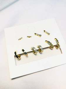 Stud & Hoop Set-004