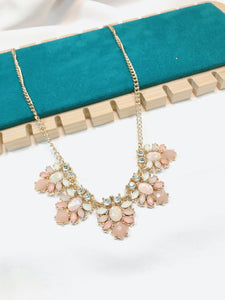 Peach Stone Necklace