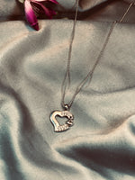 Load image into Gallery viewer, broken heart pendant
