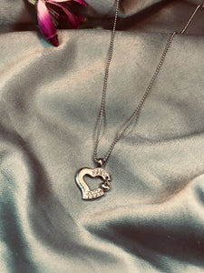 broken heart pendant