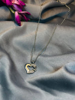 Load image into Gallery viewer, broken heart pendant
