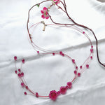 Load image into Gallery viewer, Rose beads necklace
