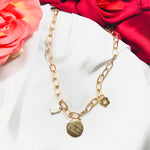 Load image into Gallery viewer, Knot Coin stainless Necklace
