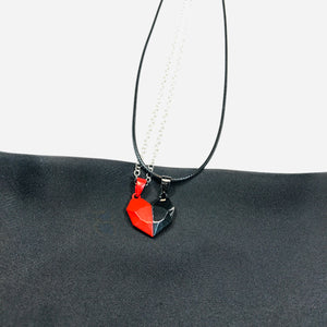 Magnetic Heart Couple Pendant