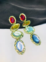 Load image into Gallery viewer, Multi Stone Earring
