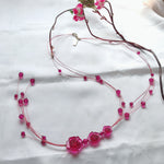 Load image into Gallery viewer, Rose beads necklace
