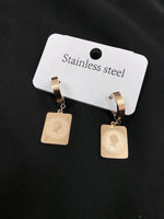 Load image into Gallery viewer, Square Earring Stainless Steel
