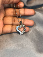 Load image into Gallery viewer, broken heart pendant
