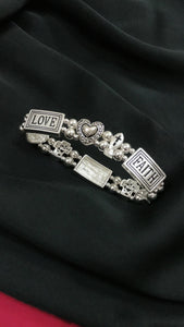 Faith Silver Bracelet