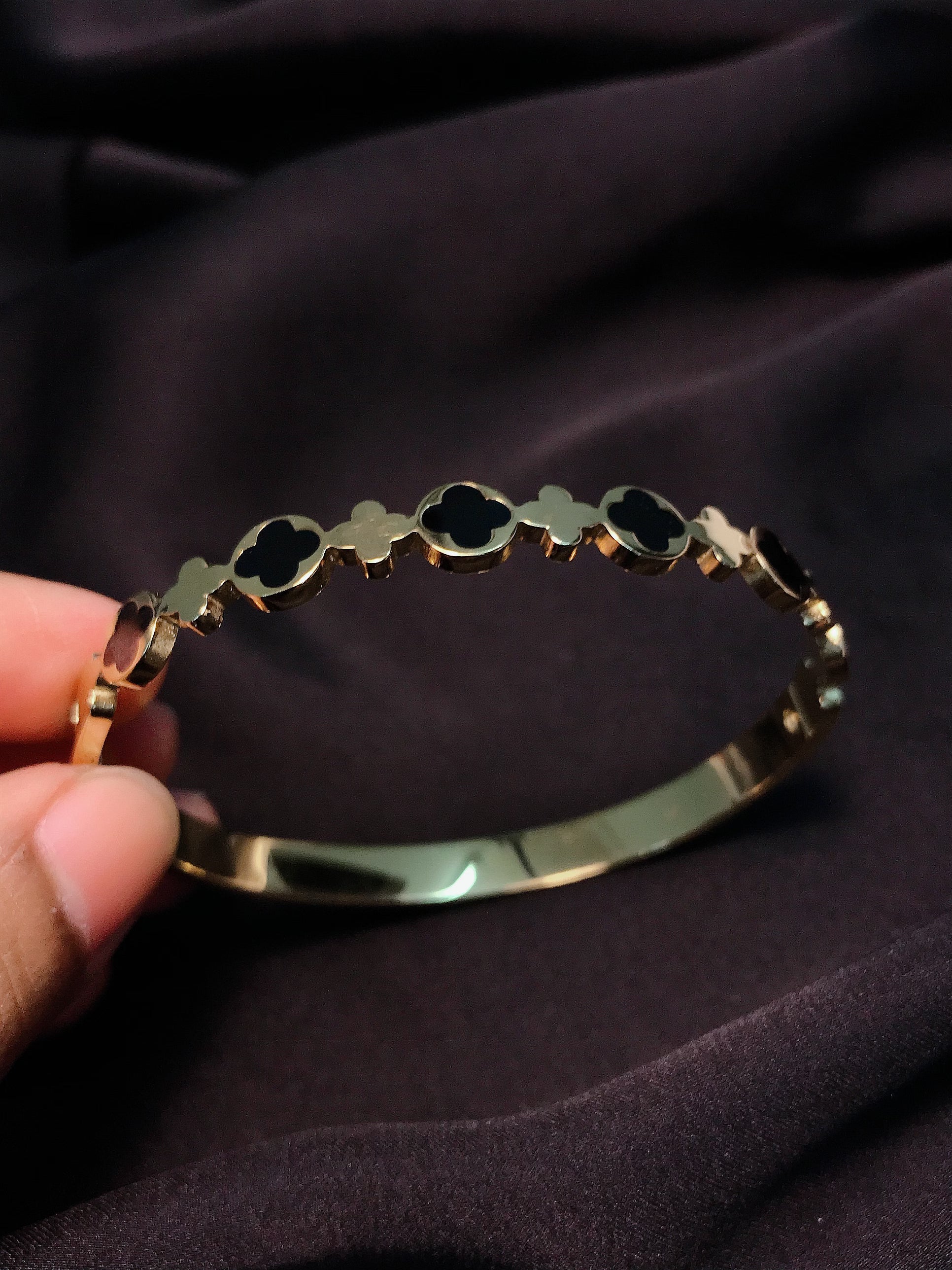 Titanium Bracelet Clovar-11