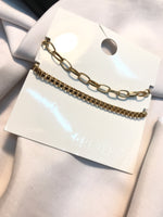 Load image into Gallery viewer, 2 pcs Shackle Bracelet Set
