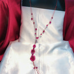 Load image into Gallery viewer, Rose beads necklace
