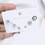 Load image into Gallery viewer, Stainless Luise Stud Set
