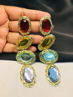 Load image into Gallery viewer, Multi Stone Earring
