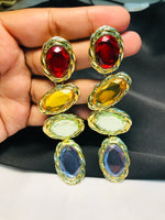 Load image into Gallery viewer, Multi Stone Earring
