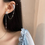 Load image into Gallery viewer, Zircon Cuff Earrings
