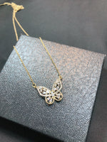 Load image into Gallery viewer, Butterfly Crystal Pendant
