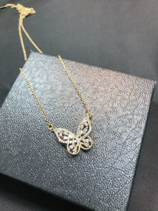 Butterfly Crystal Pendant