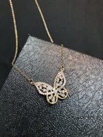 Load image into Gallery viewer, Butterfly Crystal Pendant
