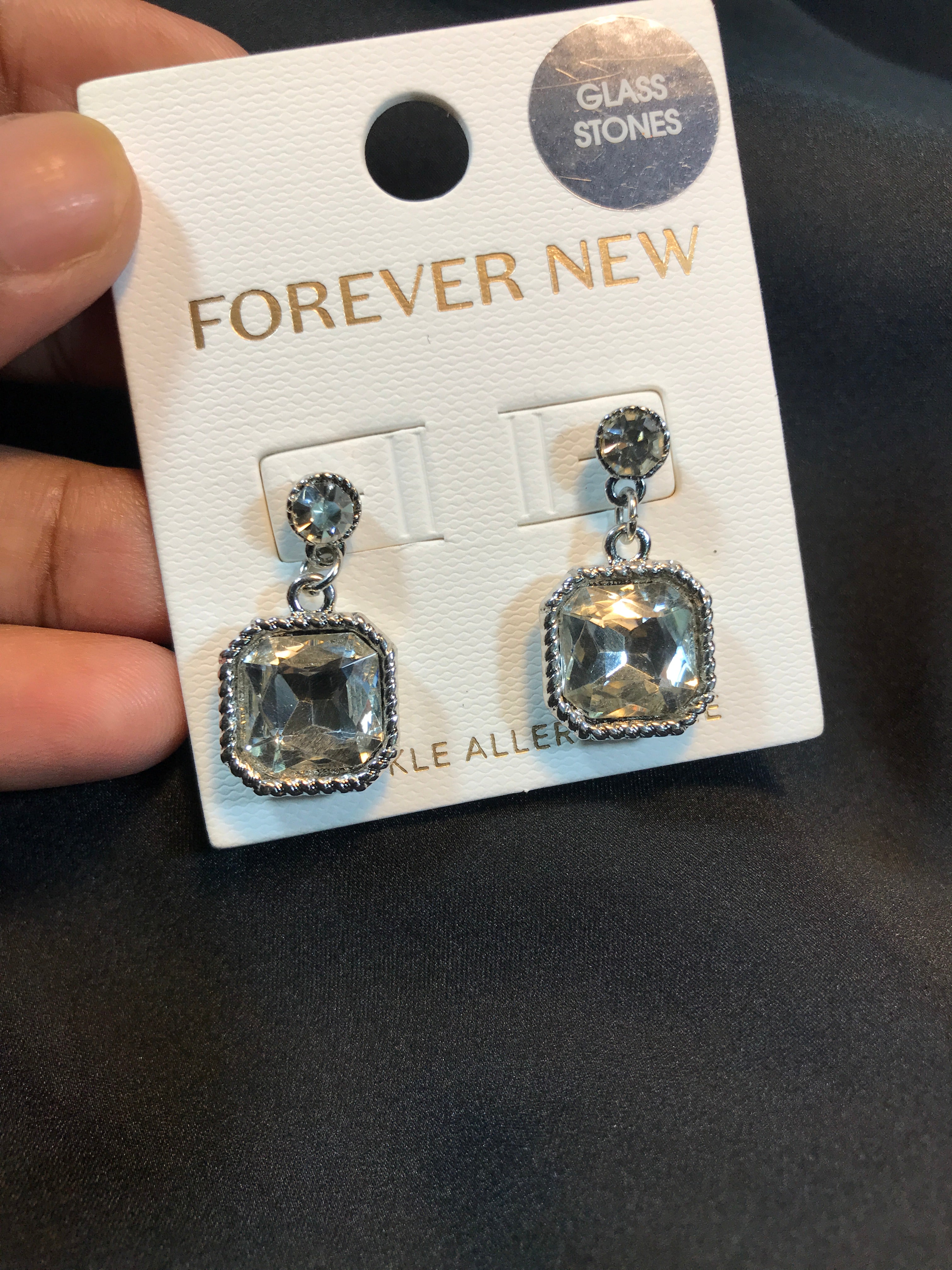 Zircon Stone Earrings