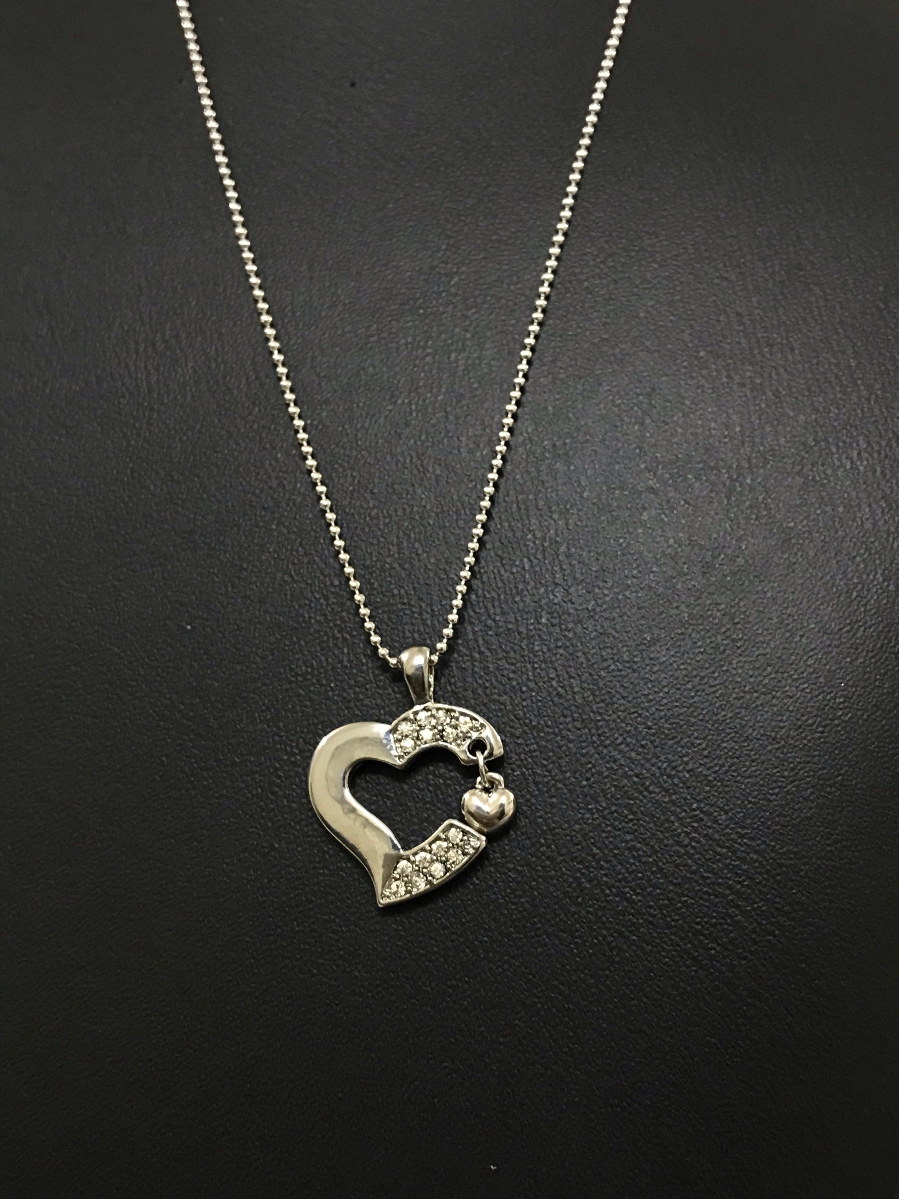 broken heart pendant