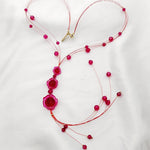 Load image into Gallery viewer, Rose beads necklace
